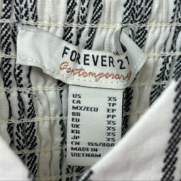 Forever 21 stripe button front balearic beach coll - Picture 7 of 7